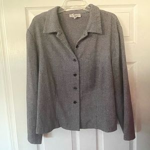 Houndstooth blazer